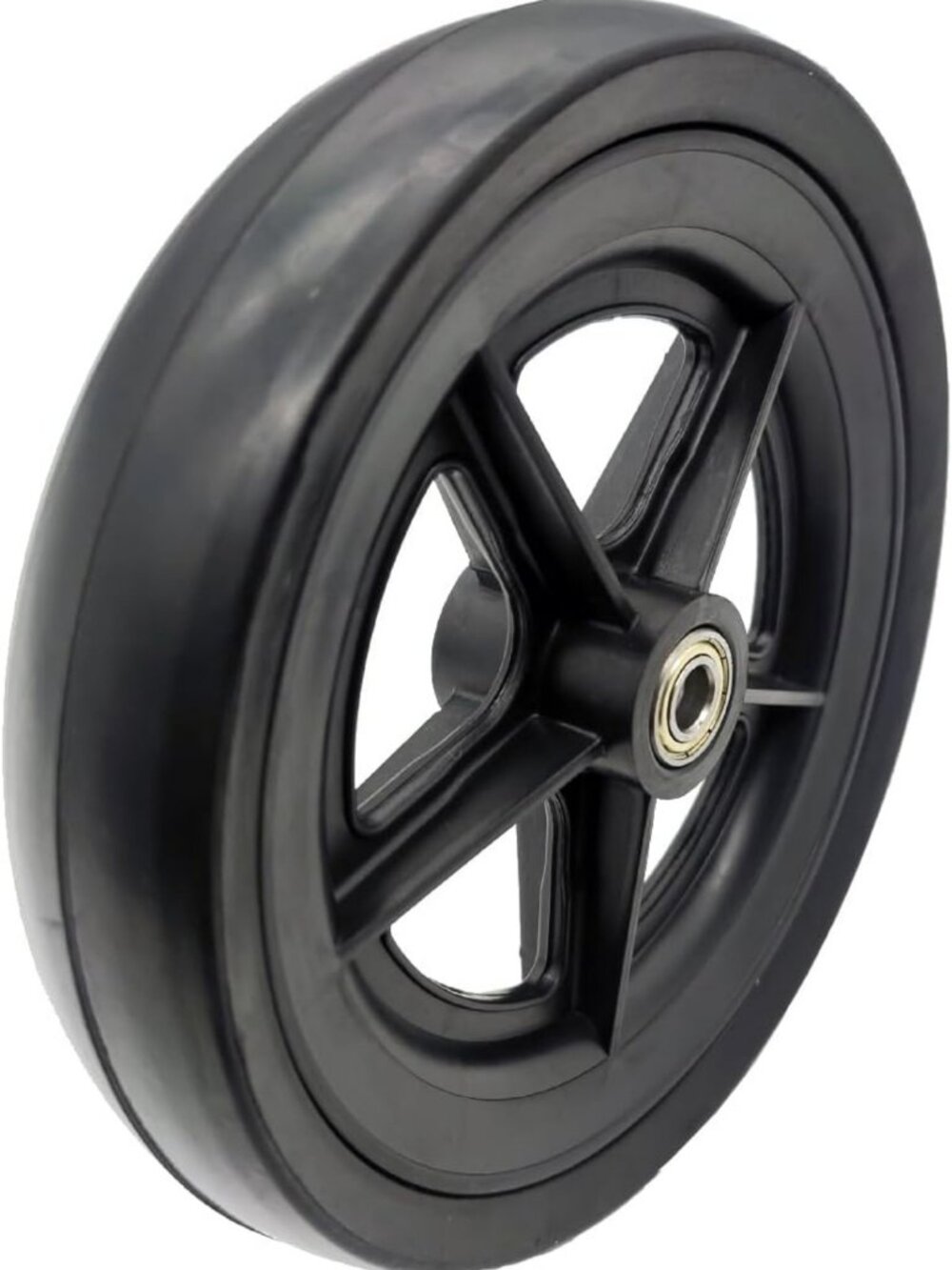 Steerable Knee Scooter Replacement Wheel 7.5" Caster Wheel for Mobility Aid
